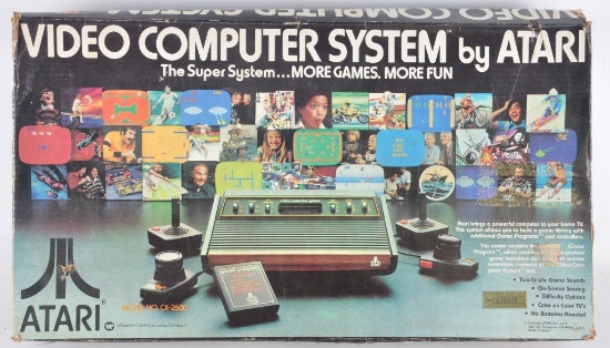 Atari 2600 Video Computer System with Original Box