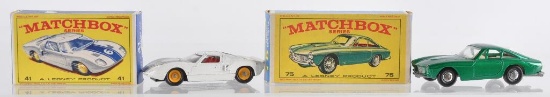 Group of 2 Matchbox Die-Cast Vehicles with Original Boxes