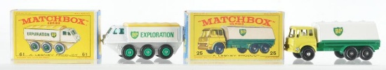 Group of 2 Matchbox Die-Cast Vehicles with Original Boxes