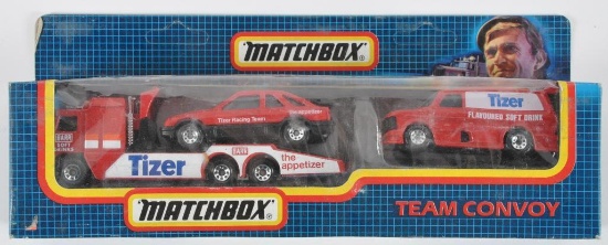 Matchbox Team Convoy Tizer Die-Cast Vehicle Set in Original Box