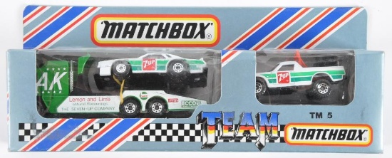 Matchbox Team Matchbox 7 Up Die-Cast Vehicle Set in Original Box