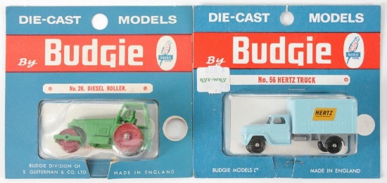 Group of 2 Budgie Toys Die-Cast Vehicles with Original Packaging