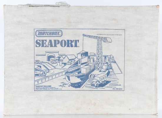 Matchbox Seaport Play Set in Original Box