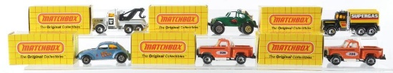 Group of 6 Matchbox Die-Cast Vehicles with Original Boxes