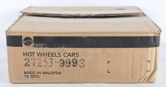 Partially Full Shipping Box of Assorted Hot Wheels