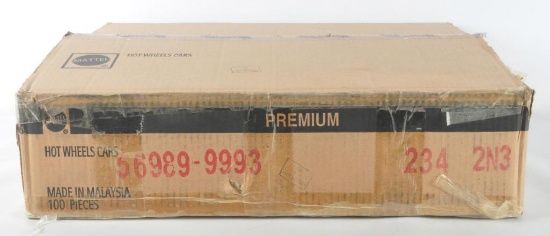 Partially Full Shipping Box of Die-Cast Vehicles