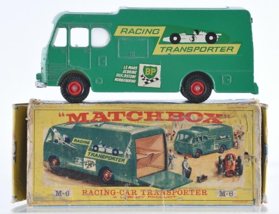 Matchbox Major Pack M-6 Racing Car Transporter Die-Cast Vehicle with Original Box