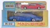 Matchbox King Size K-22 Dodge Charger Die-Cast Vehicle with Original Box