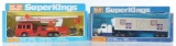 Group of 2 Matchbox Super Kings Die-Cast Vehicles in Original Boxes