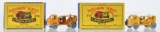 Group of 2 Matchbox No. 28 Compressor Lorry Die-Cast Vehicles with Original Boxes