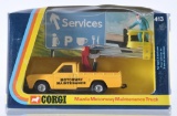 Corgi No. 413 Mazdda Motorway Maintenance Truck Die-Cast Vehicle in Original Box