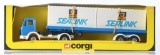 Corgi No. 1109 Mercedes Semi Truck and Trailer Die-Cast Vehicle with Original Box