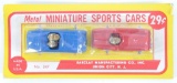 Barclay Metal Miniature Sports Cars Gift Set in Original Packaging