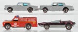 Group of 4 Hot Wheels Redlines Die-Cast Vehicles