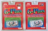 Group of 2 Tomy AFX Super G-Plus Slot Cars with Original Packaging