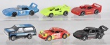 Group of 6 AFX HO Slot Cars