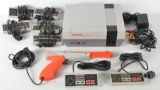 Nintendo Entertainment System with 7 Controllers and NES Zapper