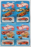 Group of 4 Hot Wheels Royal Flash Die-Cast Vehicles in Original Packaging