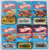 Group of 6 Hot Wheels Die-Cast Vehicles in Original Packaging