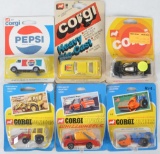 Group of 6 Corgi Junior Die-Cast Vehicles in Original Packaging