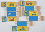 Group of 5 Matchbox E Boxes