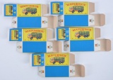 Group of 5 Matchbox E Boxes