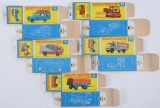 Group of 5 Matchbox F Boxes