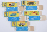 Group of 5 Matchbox F Boxes
