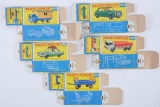 Group of 5 Matchbox F Boxes