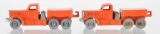 Group of 2 Matchbox No. 15 Prime Mover Die-Cast Vehicles