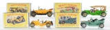 Group of 4 Matchbox Models of Yesteryear Die-Cast Vehicles with Original Boxes