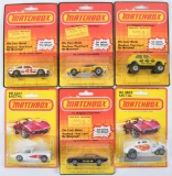 Group of 6 Matchbox Superfast Die-Cast Vehicles in Original Packaging