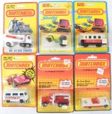 Group of 6 Matchbox Superfast Die-Cast Vehicles in Original Packaging