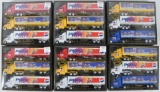 Group of 6 Pepsi Promotional Die-Cast Semi Trucks