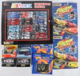 Group of Die-Cast Stock Cars in Original Packaging