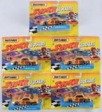 Group of 5 Matchbox Super Stockers Die-Cast Vehicles