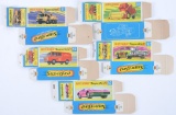 Group of 5 Matchbox G Superfast Boxes