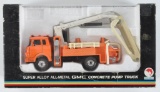 Shinsei GMC Concrete Pump Truck Die-Cast Vehicle in Original Box