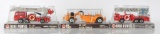 Group of 3 Cox Mini Power Die-Cast Construction Vehicles with Original Packaging