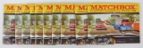 Group of 10 1969 Matchbox Collector Catalogs