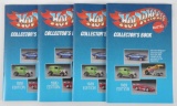 Group of 4 1989 Hot Wheels Collector Books