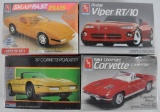 Group of 4 AMT and Monogram Model Kits