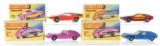 Group of 4 Matchbox Superfast Die-Cast Vehicles with Original Boxes