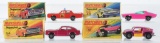 Group of 4 Matchbox Superfast Die-Cast Vehicles with Original Boxes