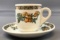 Vintage Demitasse Cup and saucer Pullman Company