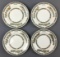 Group of 4 vintage Pullman Dessert plates