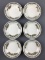 Group of 6 vintage Pullman bowls