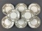 Group of 8 vintage Pullman salad plates