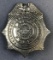 Vintage NJ central railway police badge