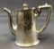 Vintage Erie Railroad silver soldered small teapot